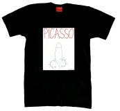 Camiseta H Picasso Negro