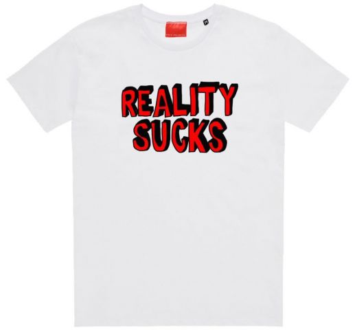 Camiseta H Reality Sucks