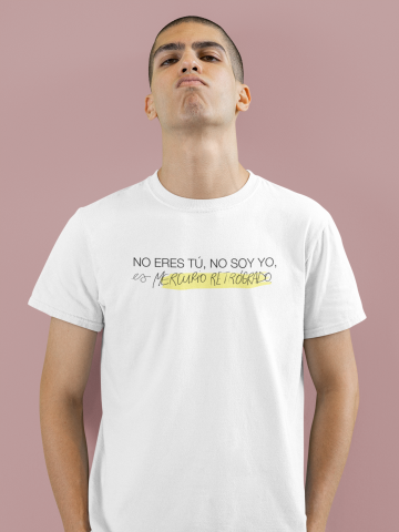 Camiseta H Blanca No eres tú ni yo