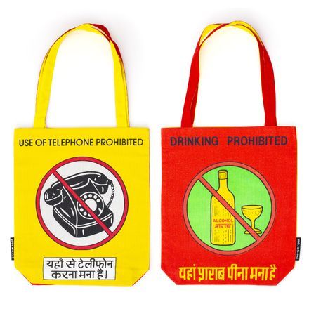 Shopper bag Prohibited 