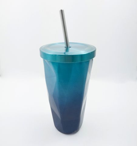 Vaso Térmico Acero Azul