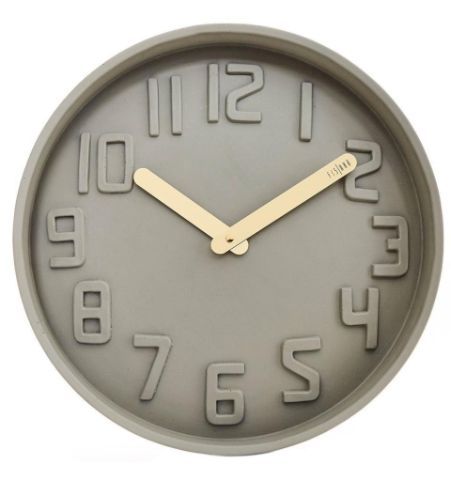 Reloj de Pared de Concreto