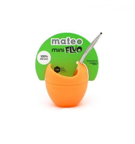 Mate Mateo Mini Flúo (Naranja)