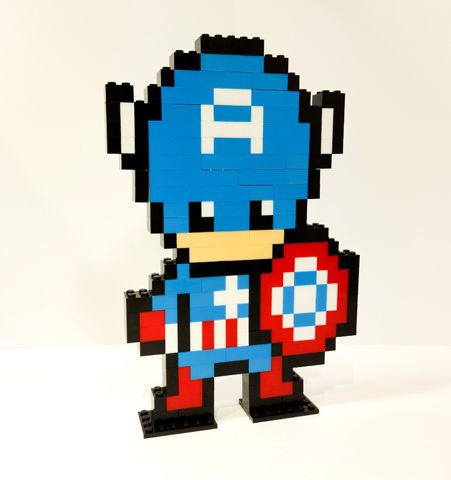 Blockos - Capitán América
