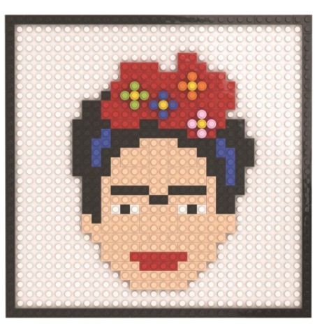 Frida retrato Pixel