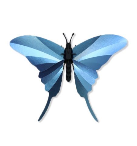 Puzzle 3D Insectos Mariposa Azul