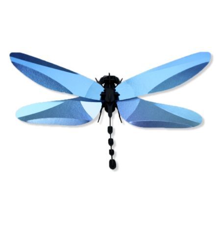 Puzzle 3D Insectos Libelula Azul