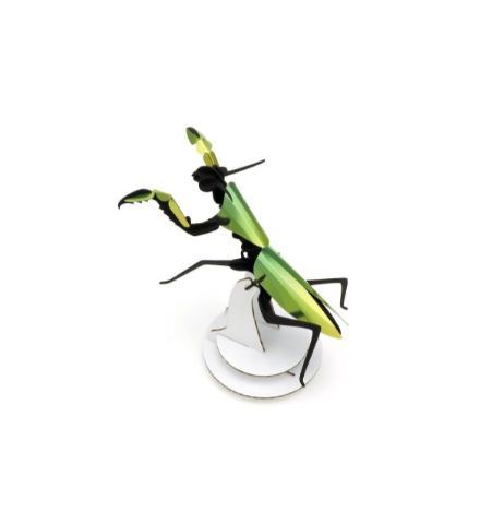 Puzzle 3D Insectos Mantis Verde