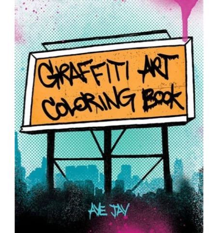 Libro Para Colorear Graffiti