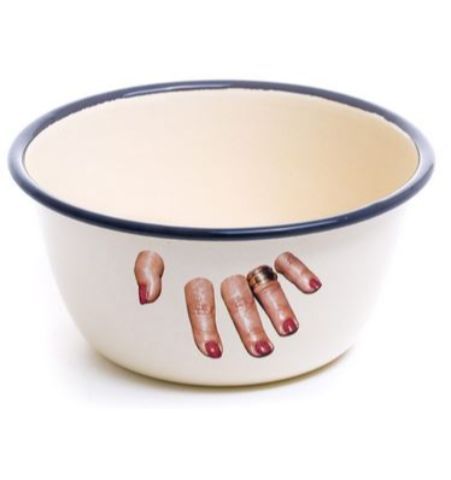 Seletti Bowl Toiletpaper Dedos