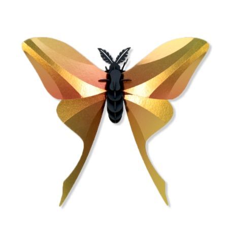 Puzzle 3D Insectos Mariposa Amarillo
