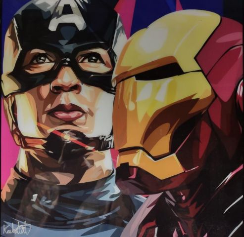 Capitan America  + Ironman