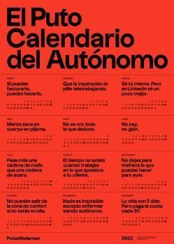 EL PUTO CALENDARIO DEL AUTONOMO