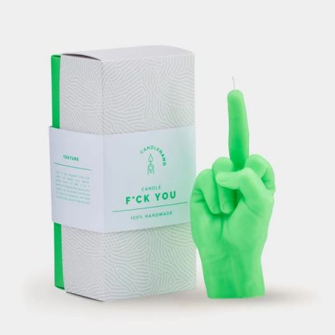 Vela Neon F*ck You -VERDE