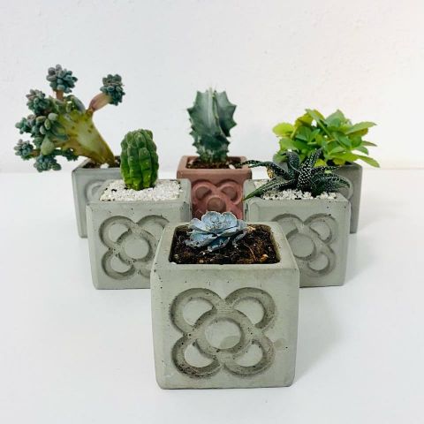 Maceta concreto Panot S