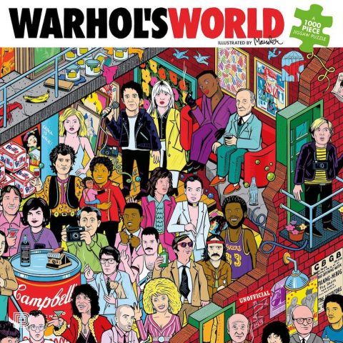 Warhol’s World: A 1000 Piece Jigsaw Puzzle