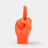 Vela Neon F*ck You - NARANJA