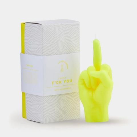 Vela Neon F*ck You - AMARILLO