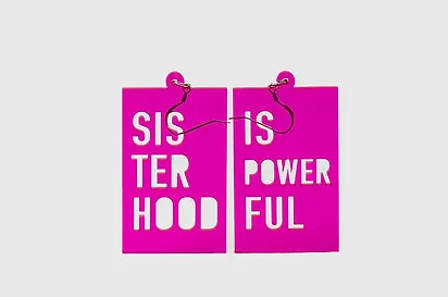 Pendientes_Do you ear me_sisterhood is powerful