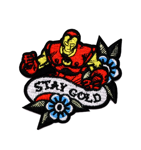 Parche IRON MAN Stay Gold