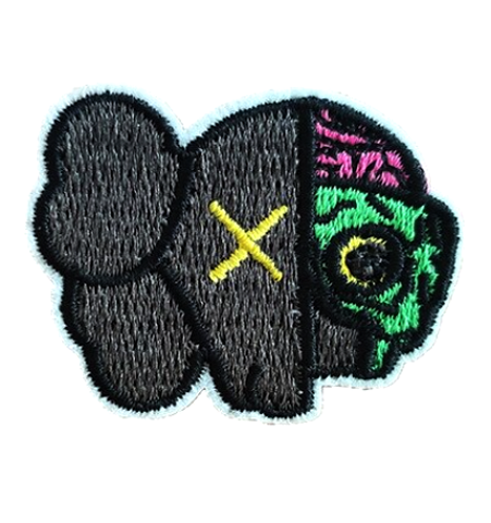 Parche Kaws cabeza