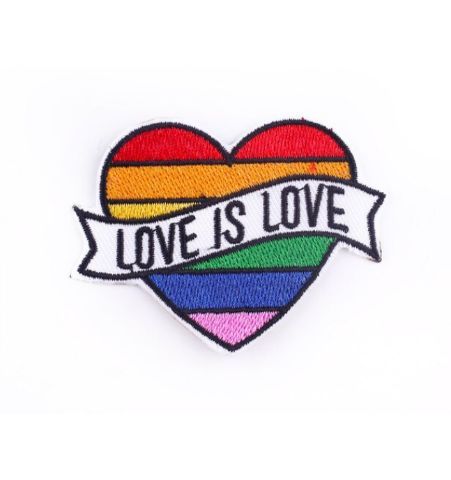 Parche Corazon Love is Love