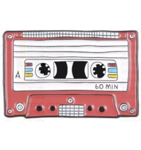 Pin Cassette Rojo