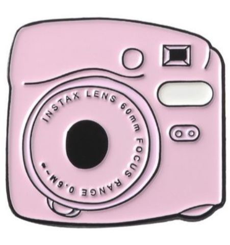 Pin Instax Rosa