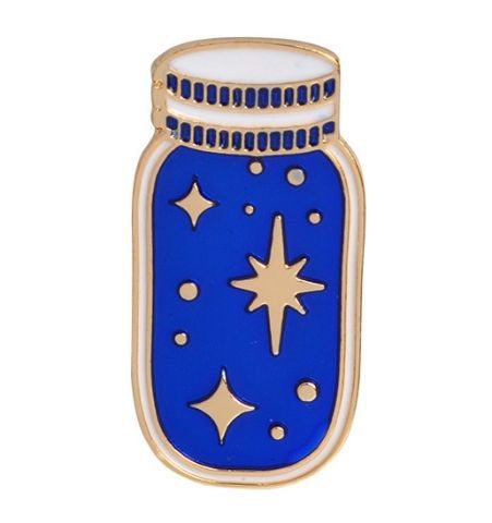 Pin Frasco de Estrellas