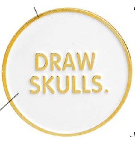 Pin Draw Skulls