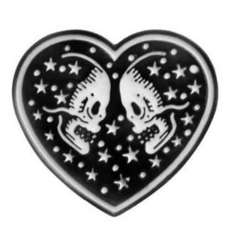 Pin Esqueletos en Corazón