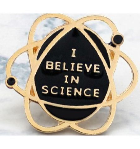 Pin I Believe In Science / Átomo
