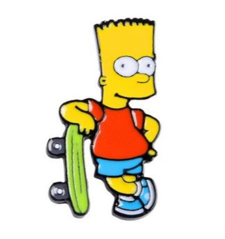Pin Bart Skate