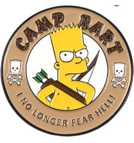 Pin Camp Bart