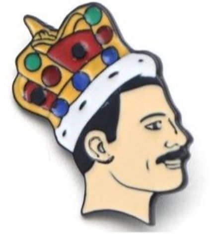 Pin Freddie con Corona