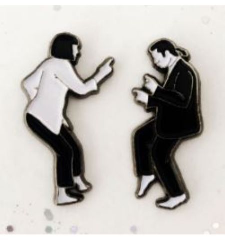 Pin Pulp fiction dance