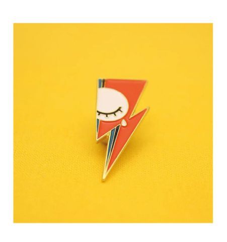 Pin Rayo Bowie con ojito