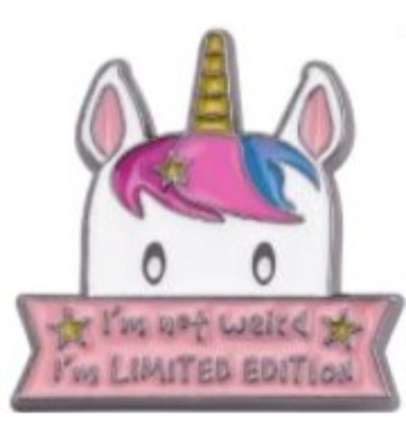 Pin Unicornio I'm not weird