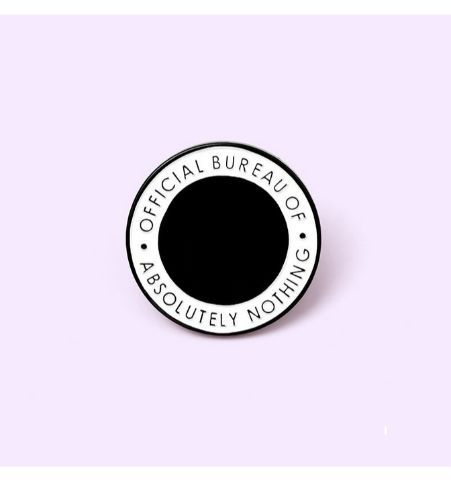 Pin Official Bureau of Absolutely Nothing