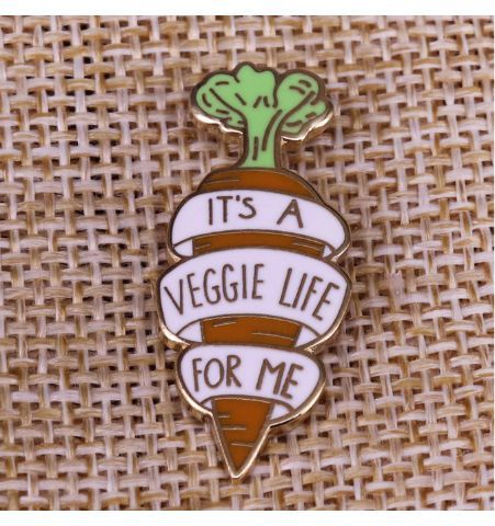 Pin Zanahoria Veggie Life