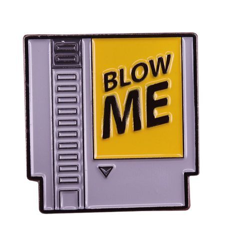 Pin Nintendo Blow Me