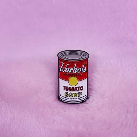 Pin Warhol Lata Campbells