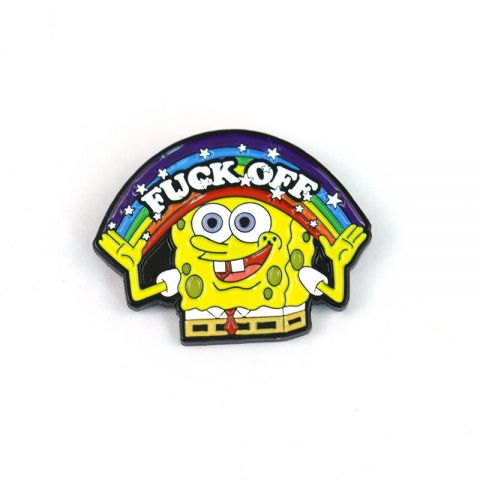 Pin Bob Esponja Fuck Off