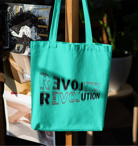 TOTE  WO VERDE MINT RELOVUTION NEGRO