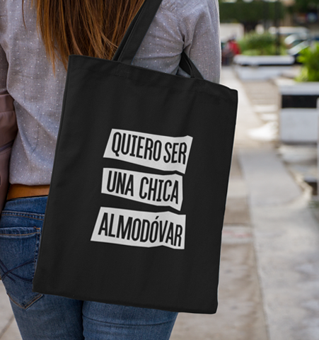 Tote ALMODOVAR Negro/Blanco