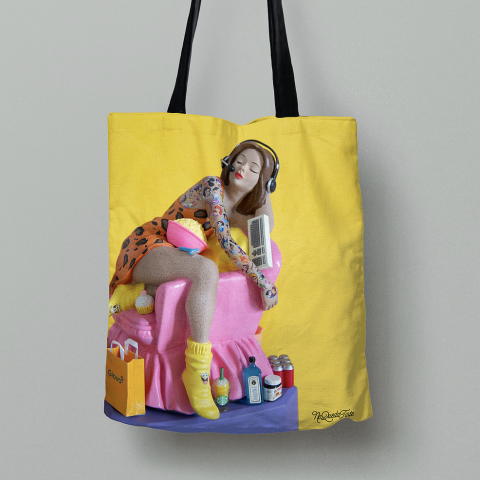 Totebag Teletrabajo - No queda Tinte