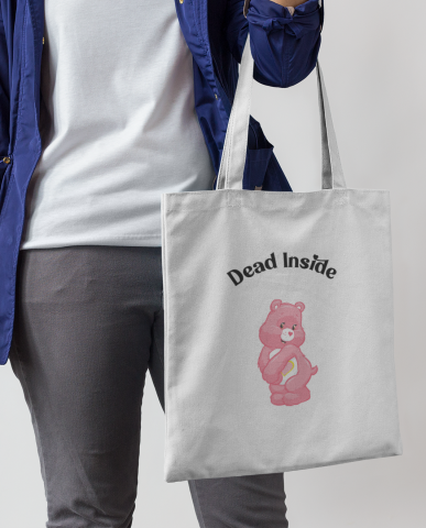 Totebag osito Dead Inside